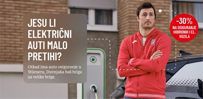 Domagoj Duvnjak u glavnoj ulozi nove Wiener kampanje za hibridna i električna vozila 